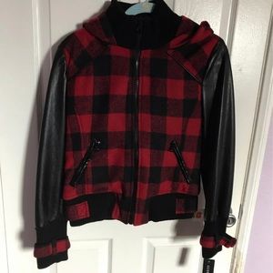 Buffalo plaid jacket